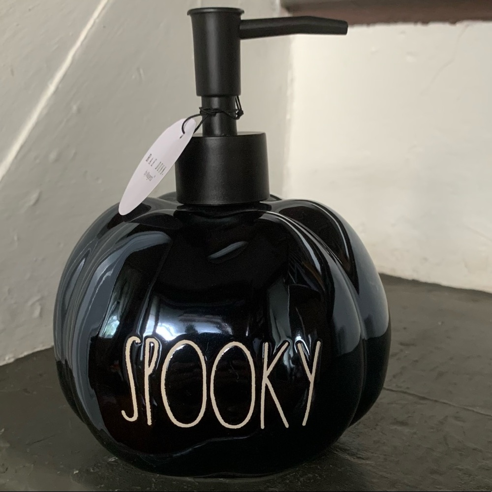Rae Dunn SPOOKY Pumpkin Soap Dispenser